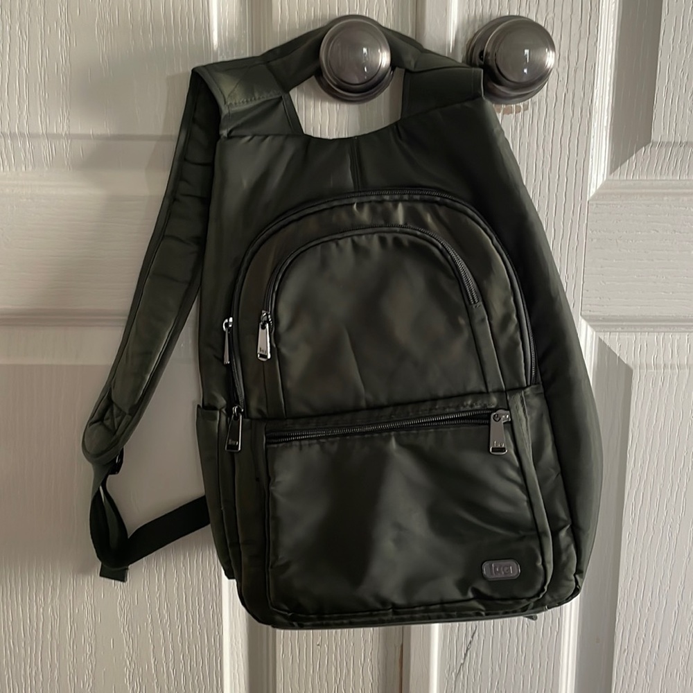 Lug olive green hatchback